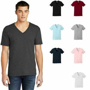 American Apparel 2456W/24321 V-Neck T-Shirt 6Pk